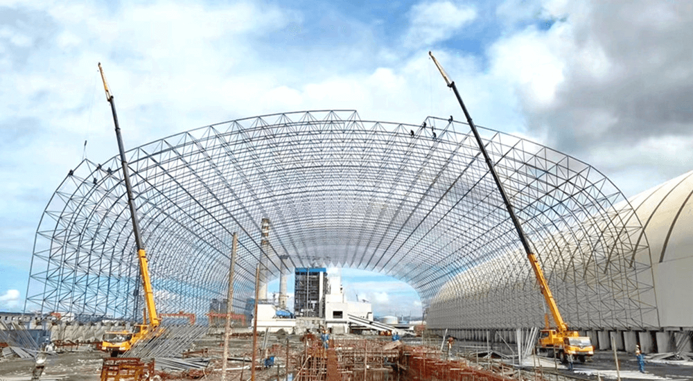 Coal shed of Weda Bay Industrial Park,Indonesia