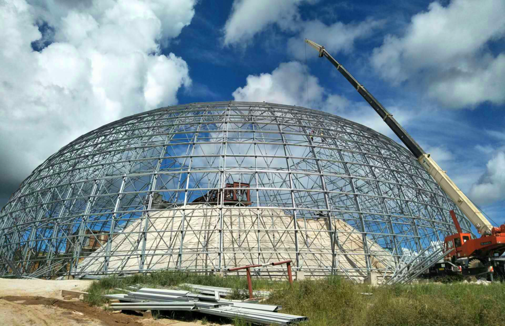 Limestone shed of Shayona Cement Plant